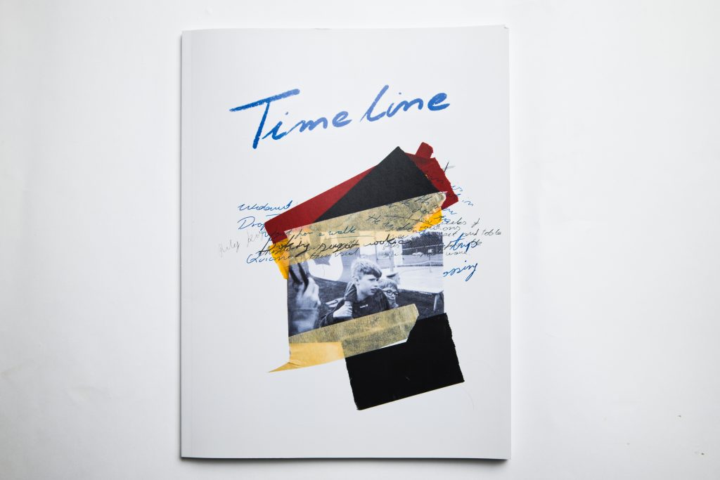 Timeline photobook cover