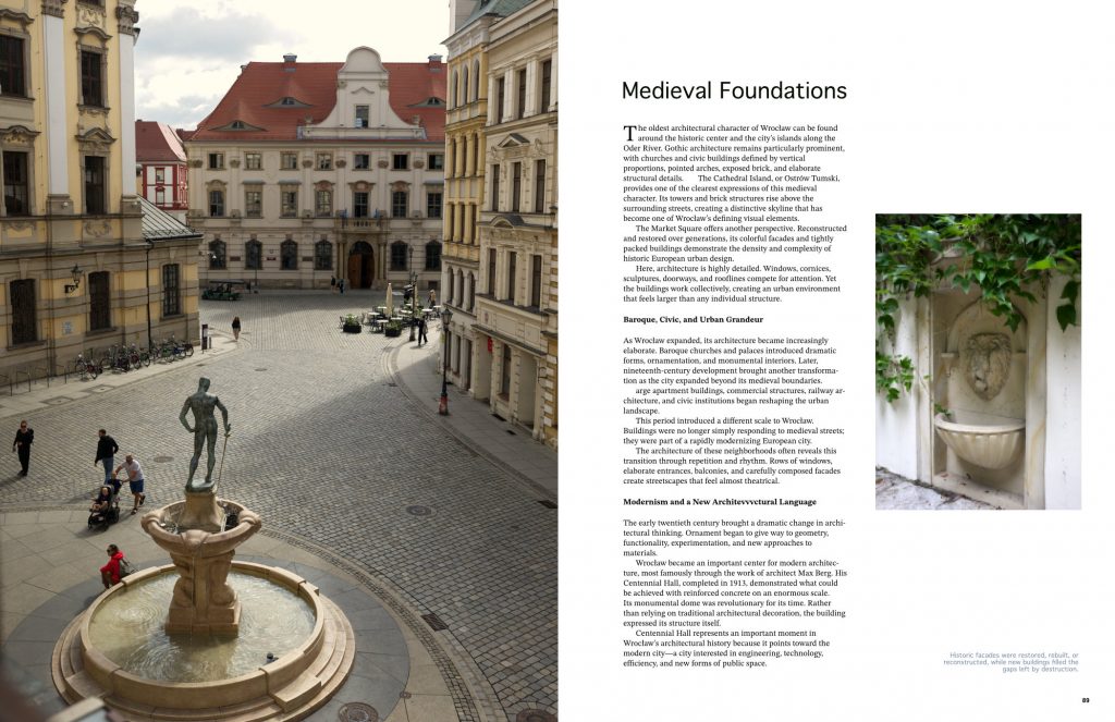 Editorial photos, design and article