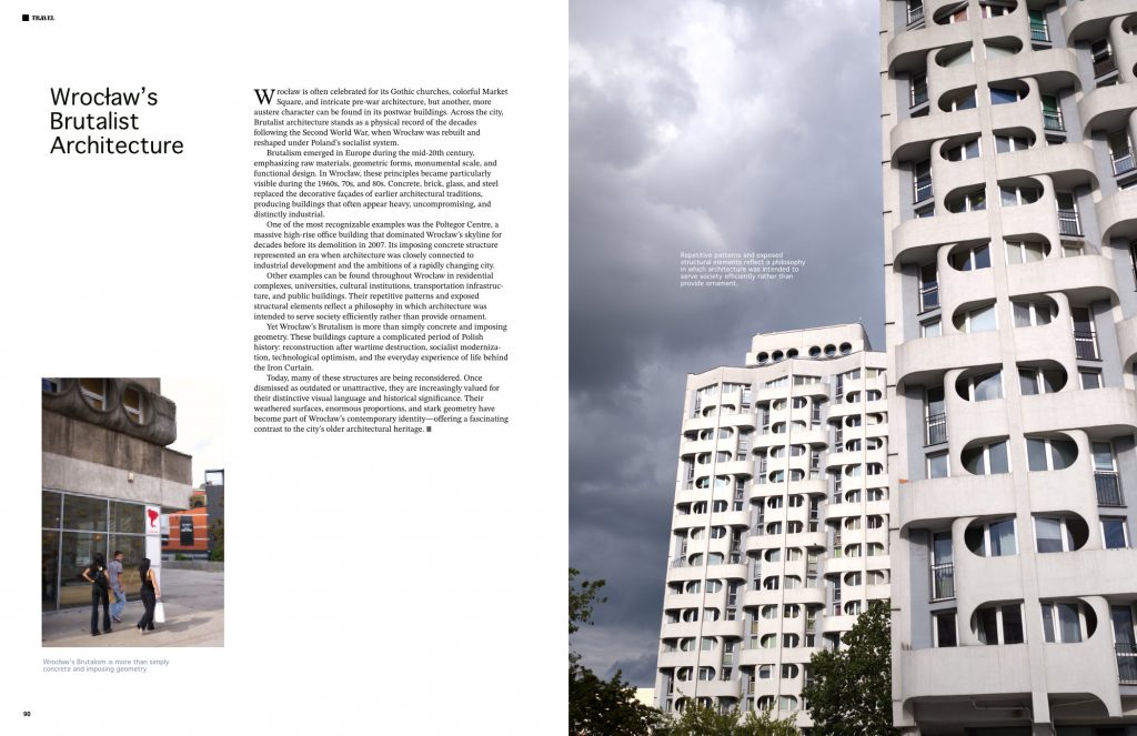 editorial photography two pages by Paul Urbanski
